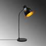 Opviq Murek - 11558 Lámpara de Mesa Negro y Dorado